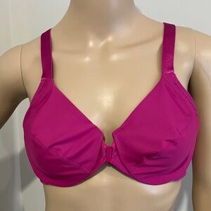 Glamorise Like New Racerback Front Closure Bra